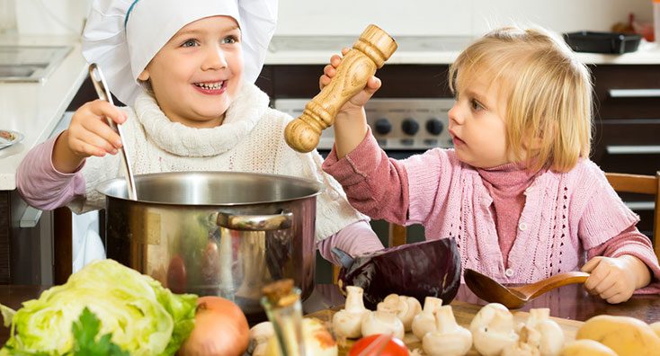 Creating little healthy chefs this summer