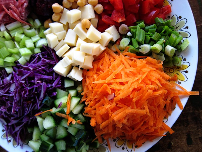 How to create a super salad!