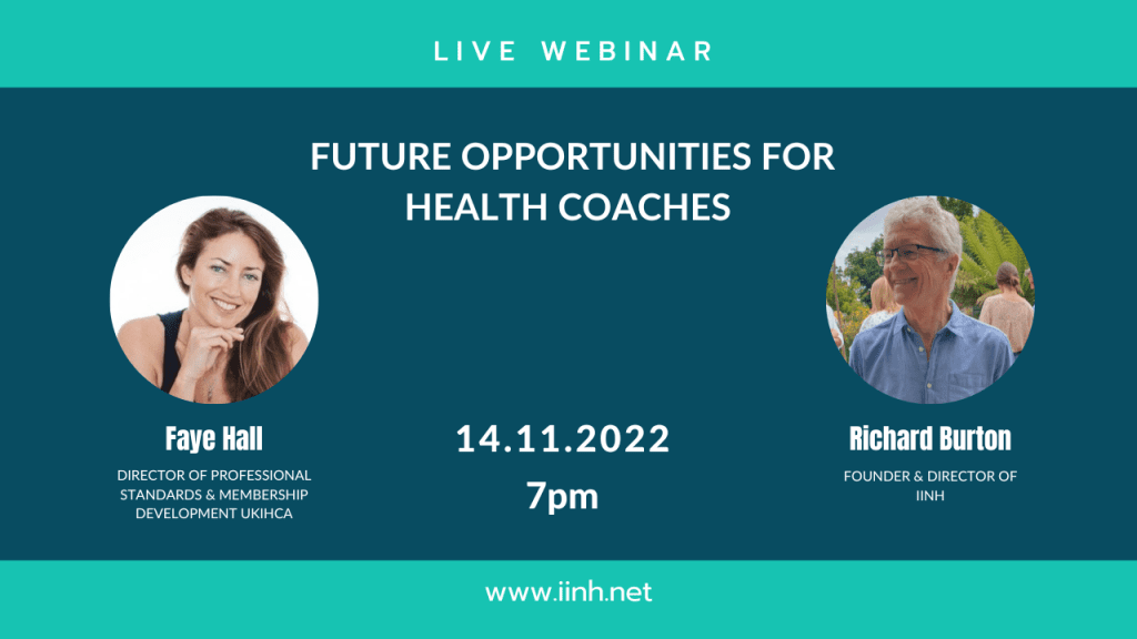 Future Opportunities For Health Coaches Webinar