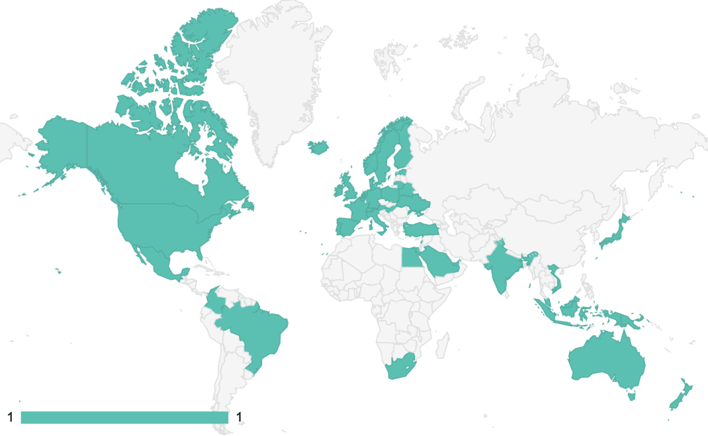 Student Location Heat Map