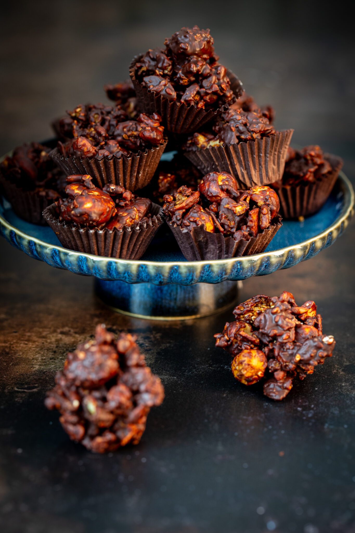 Chocolate Granola Clusters