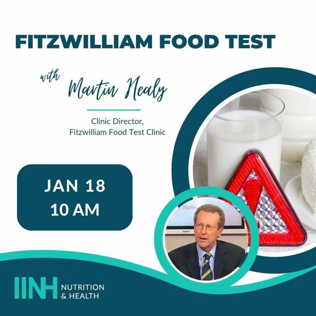 Fitzwilliam Food Test Webinar