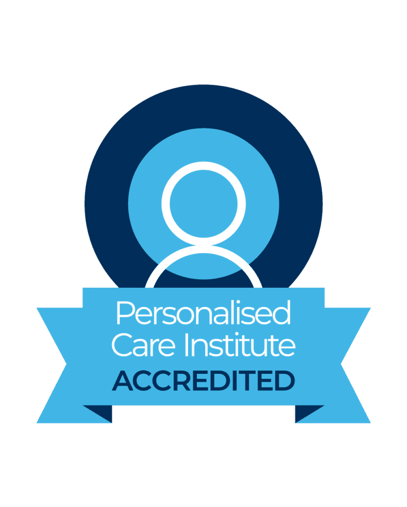 PCI - Personalised care Institute Accredited Badge