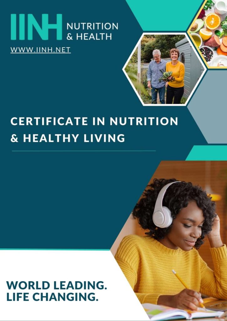 Certificate in Nutrition & Healthy Living Brochure IINH