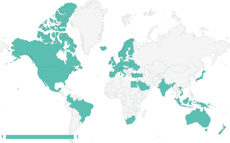 Student Location Heat Map